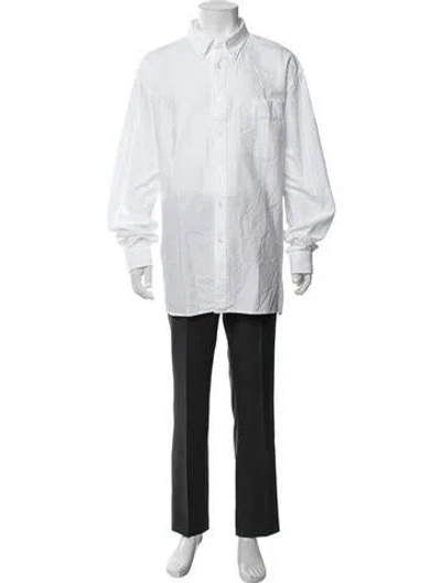 Pre-owned Jw Anderson Long Sleeve Dress Shirt In Neutrals
