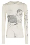 Jw Anderson J. W. Anderson Long Sleeve Jersey Underpinning In Multi