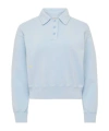 Jw Anderson Long-sleeved Polo Shirt In Blue