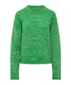 Jw Anderson Long-sleeved Sweater In Green