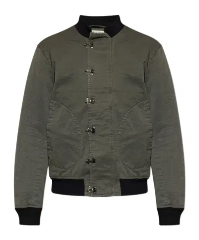 Jw Anderson Long-sleeved Casual Jacket In Gray
