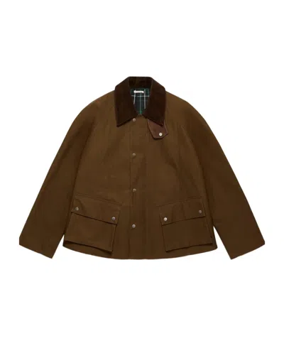 Jw Anderson Long-sleeved Casual Jacket In Green