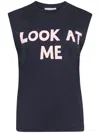 Jw Anderson Look At Me Printed Tank Top In Blue