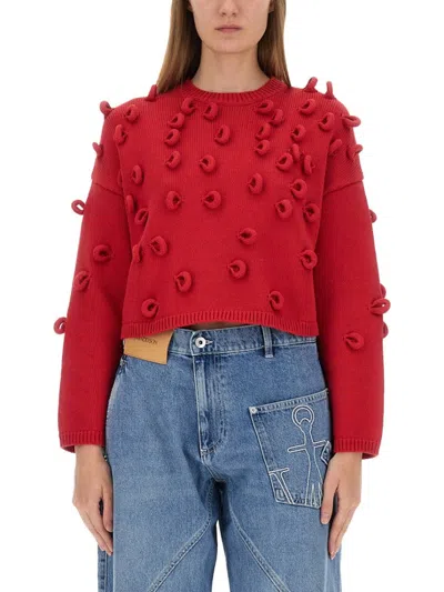 JW ANDERSON LOOP CROPPED JERSEY