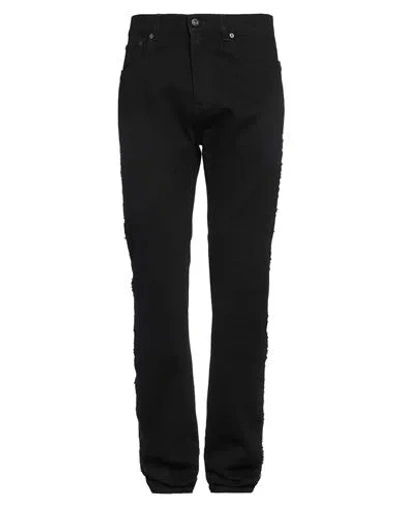 Jw Anderson Man Jeans Black Size L Cotton