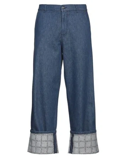 JW ANDERSON JW ANDERSON MAN JEANS BLUE SIZE 32 COTTON