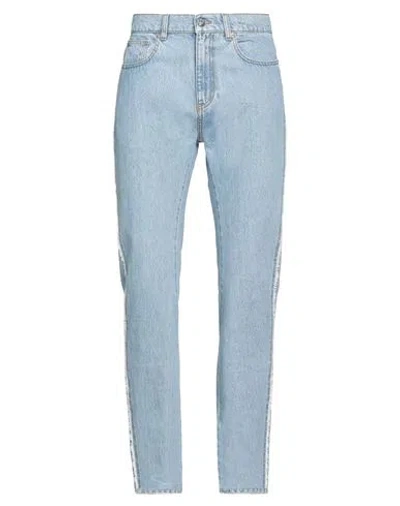 Jw Anderson Man Jeans Blue Size L Cotton