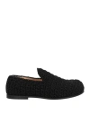 Jw Anderson Man Loafers Black Size 11 Cotton