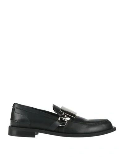 JW ANDERSON JW ANDERSON MAN LOAFERS BLACK SIZE 9 LEATHER