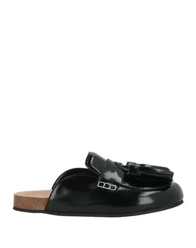 Jw Anderson Man Mules & Clogs Black Size 7 Calfskin