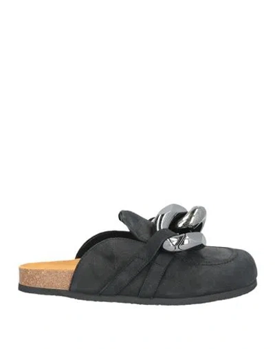 Jw Anderson Man Mules & Clogs Black Size 9 Calfskin