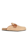 Jw Anderson Man Mules & Clogs Sand Size 11 Natural Raffia