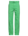 Jw Anderson Man Pants Green Size L Cotton In Green