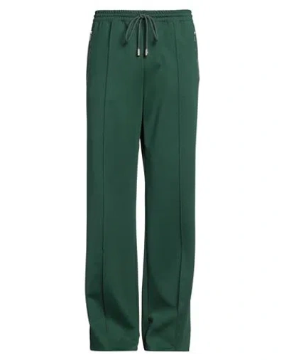 Jw Anderson Man Pants Green Size L Polyester, Elastane