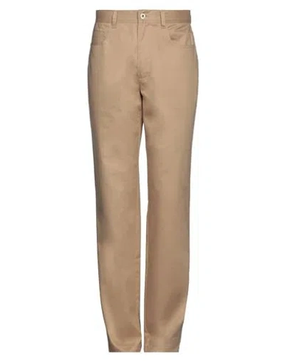 Jw Anderson Man Pants Sand Size 34 Cotton In Beige