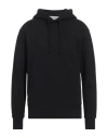 Jw Anderson Logo Embroidered Hoodie In Black