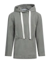 Jw Anderson Man Sweatshirt Grey Size M Cotton In Grey