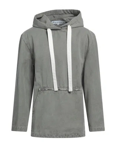 Jw Anderson Man Sweatshirt Grey Size M Cotton