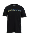 Jw Anderson Run Hany Logo-print Cotton-jersey T-shirt In Black