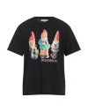 Jw Anderson Gnome Trio Cotton T-shirt In Black