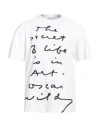 Jw Anderson Man T-shirt White Size L Cotton In White