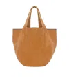 Jw Anderson Maxi Logo-appliqué Tote Bag In Orange