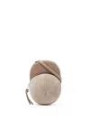 Jw Anderson Mini Cap Bag - Suede Crossbody Bag In Brown
