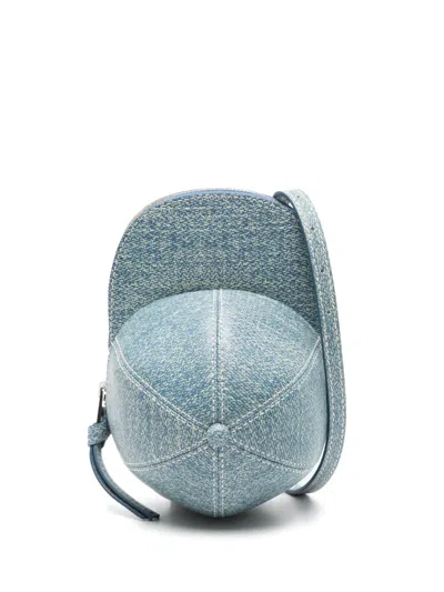 Jw Anderson Medium Cap Messenger Bag In Blue