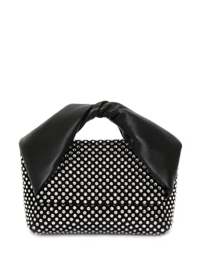 Jw Anderson Medium Twisted Crossbody Bag In Black