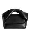 Jw Anderson Shoulder Bag Chain Strap Fold Over Flap In Black