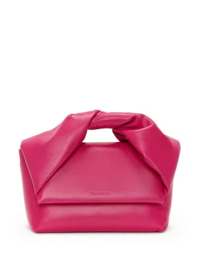 Jw Anderson Medium Twister Crossbody Bag In Pink