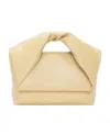 Jw Anderson Large Twister - Leather Top Handle Bag In Nude