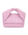 Jw Anderson Medium Twister - Leather Top Handle Bag In Pink