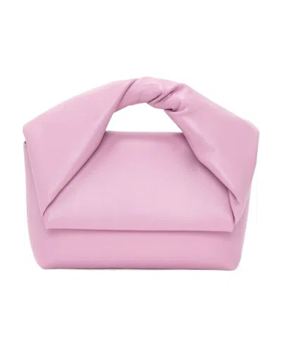 JW ANDERSON JW ANDERSON LOGO DETAILED TWISTER MEDIUM SHOULDER BAG
