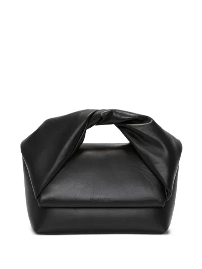 JW ANDERSON MEDIUM TWISTER LEATHER TOTE BAG