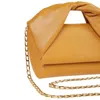 Jw Anderson Medium Twister Top Handle Bag In Caramel
