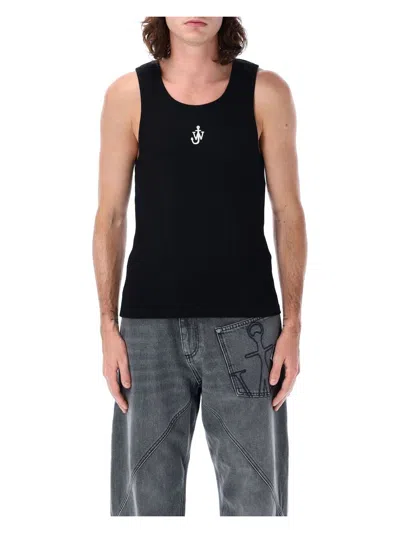JW ANDERSON MEN'S ANCHOR LOGO TANK TOP