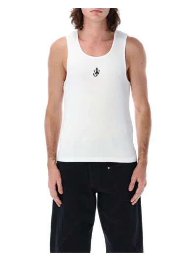 JW ANDERSON MEN'S ANCHOR LOGO TANK TOP