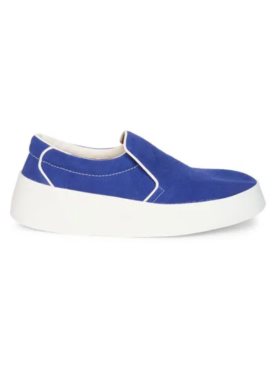 JW ANDERSON MEN'S CANVAS SLIP-ON SNEAKERS