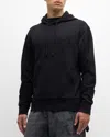 JW ANDERSON MEN'S EMBROIDERED LOGO HOODIE