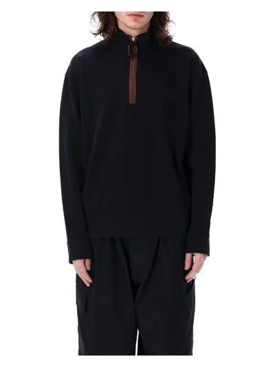 JW ANDERSON MEN'S HALF-ZIP SWEATSHIRT