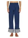 Jw Anderson Jeans Workwear In Blue
