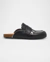 Jw Anderson Men's Leather Biker Loafers