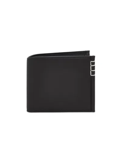 Jw Anderson Men's Loafer Bifold Wallet In Black