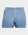 Jw Anderson Blue Logo Print Shorts