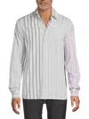 Jw Anderson Multicolor Patchwork Shirt In Multi