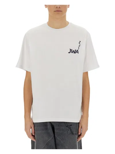 JW ANDERSON MEN'S T-SHIRT WITH LOGO