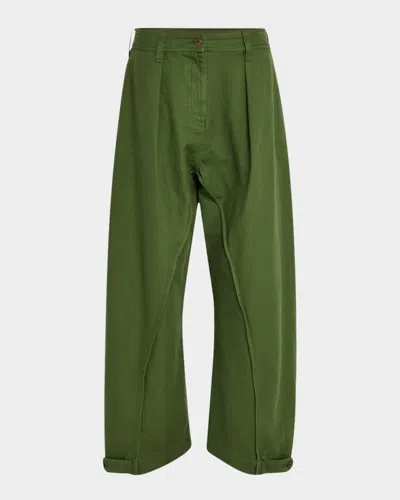 JW ANDERSON MEN'S TWISTED SEAM TROUSERS 