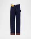 Jw Anderson J.w.anderson 'turn Up Twisted Workwear' Jeans