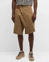 JW ANDERSON MEN'S TWISTED WORKWEAR SHORTS